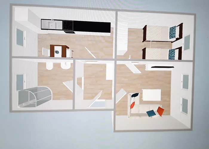 Ferienwohnung Dahlenwarsleben Lägenhet *